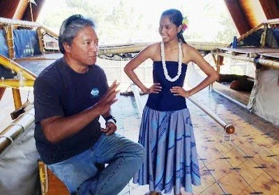 Kawika Eskeran teaching.