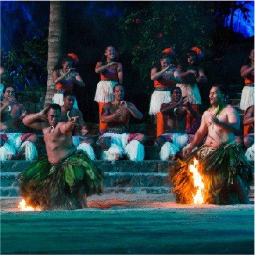 Men Playing with Fire